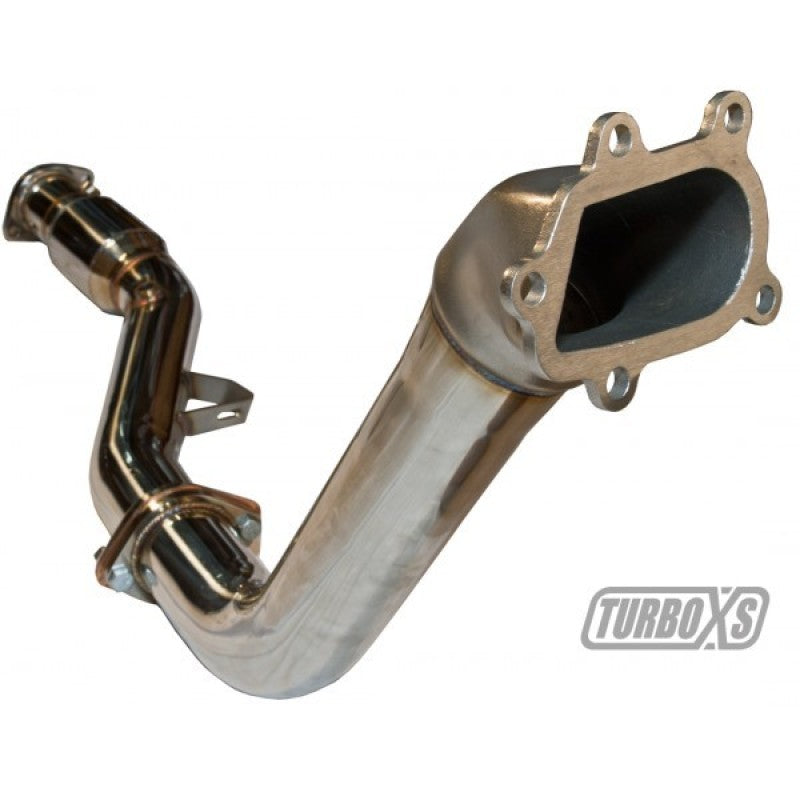 Turbo XS High Flow Catted Downpipe for 2008-2012 Subaru WRX/STi and 2004-2007 Subaru Legacy GT