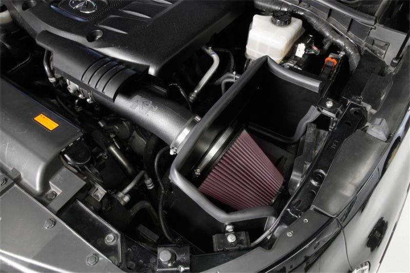K&N Engineering V8 5.6L AirCharger Performance Cold Air Intake for 2011-2017 Infiniti QX56 and Nissan Armada