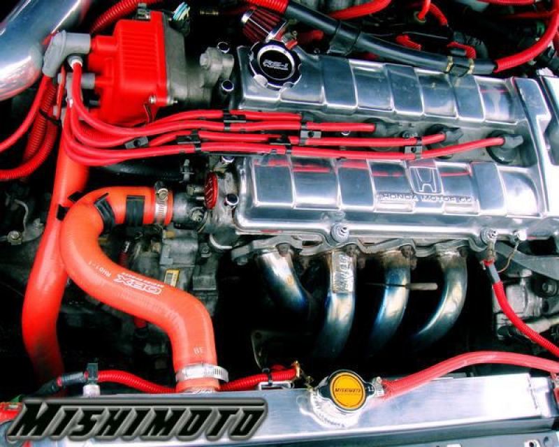 Mishimoto 90-93 Acura Integra Manual Aluminum Radiator - Efficient Cooling Upgrade