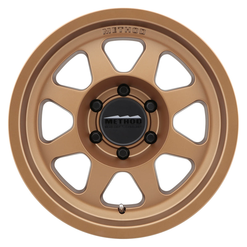 Method MR701 17x9 Bronze Bead Grip® Off-Road Wheel with -12mm Offset and 6x5.5 Bolt Pattern