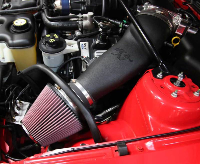 K&N Engineering 57-2571 High-Flow Cold Air Intake System for Ford Mustang V8 5.4L (2007-2009)
