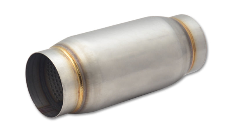 Vibrant Performance SS Race Muffler with 3.5-inch Inlet and 9-inch Length