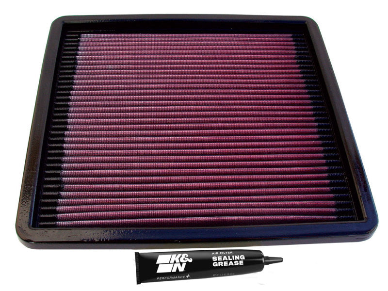 K&N Engineering Part 33-2017 High-Flow Drop-In Air Filter for 1989-1991 Mazda RX-7 1.3L