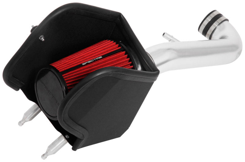 Spectre 2018 Jeep Wrangler V6-3.6L F/I Air Intake Kit - Polished with Red Filter
