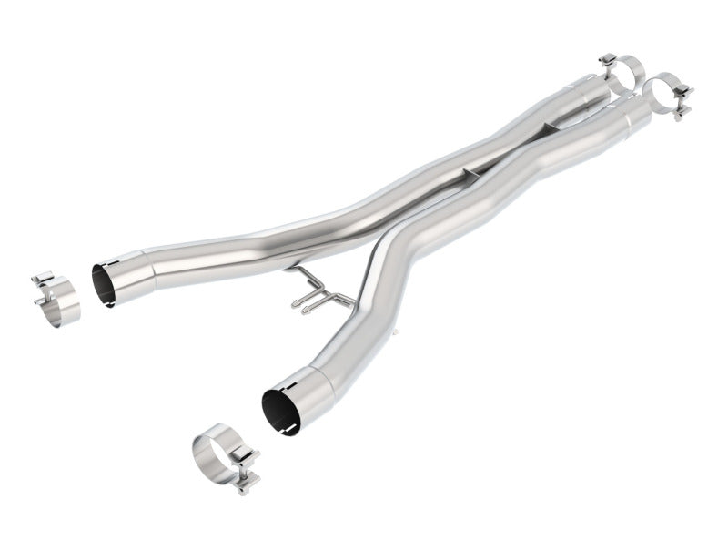Borla 60548 X-Pipe for 2014-2019 Chevrolet Corvette Stingray, Grand Sport, Z06 - 2.75 inch Performance Exhaust Merge Pipe