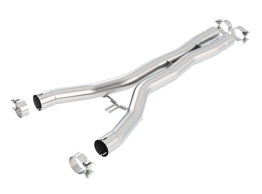 Borla 60548 X-Pipe for 2014-2019 Chevrolet Corvette Stingray, Grand Sport, Z06 - 2.75 inch Performance Exhaust Merge Pipe