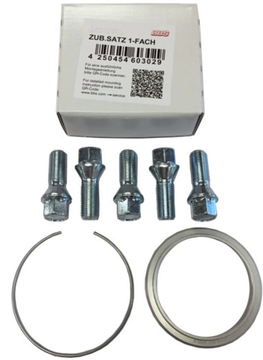 BBS PFS Kit for BMW 72.5mm Hub with 82mm Outer Diameter - Part Number 09.31.149