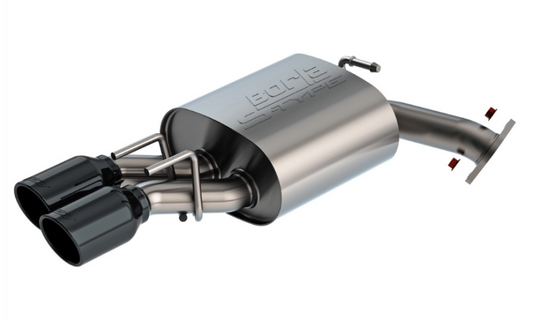 Borla 2025 Toyota Camry SE/XSE S-Type Axle-Back Exhaust System with 3.5-inch Black Chrome Tips