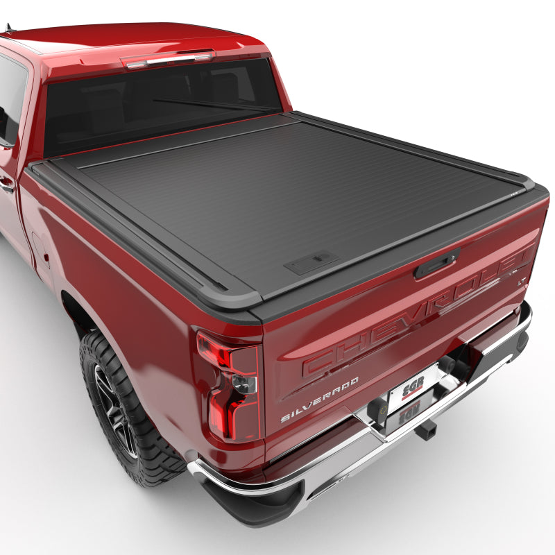 EGR RollTrac Manual Retractable Bed Cover for Chevy and GMC Silverado 1500 (Part #RT039603ML)