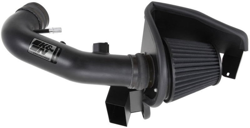 K&N Engineering Blackhawk Induction Cold Air Intake Kit for Ford Mustang GT 5.0L V8 (2011-2014)