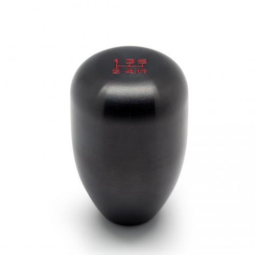 BLOX Racing 5-Speed Billet Shift Knob – Gun Metal Finish with 10x1.5mm Thread Size