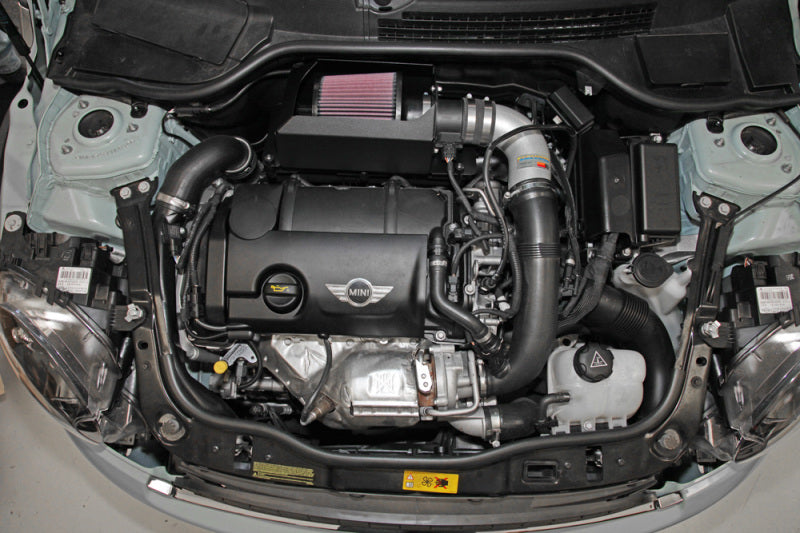 K&N Engineering 69-2023TS Black Typhoon Cold Air Intake System for 2011-2013 Mini Cooper S 1.6L