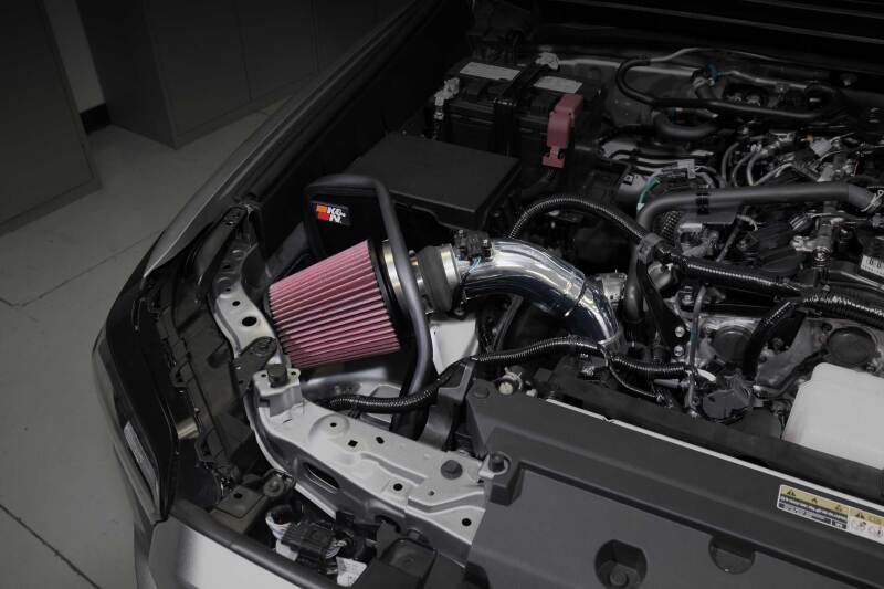 K&N Engineering 77 Series Cold Air Intake System for 2024 Toyota Tacoma and Land Cruiser