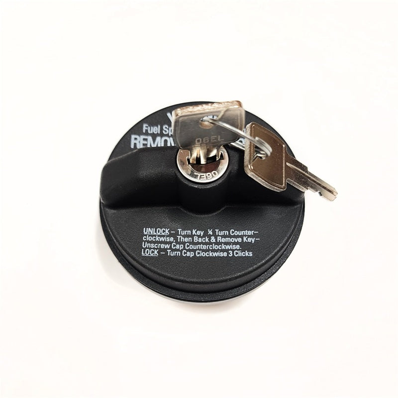 Titan Fuel Tanks Locking Black Fuel Cap for Diesel Vehicles – Part Number 9901750