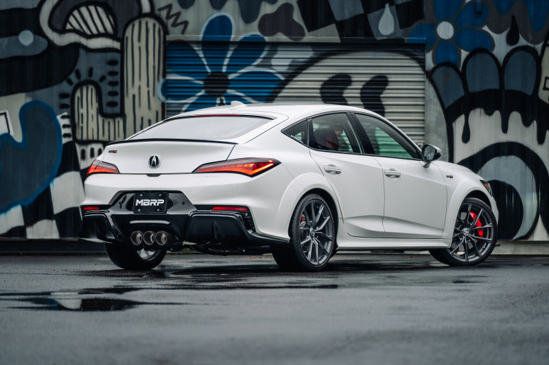 MBRP Armor Pro Series 3-inch Catback Exhaust System with Carbon Fiber Tips for Acura Integra 2024-2025