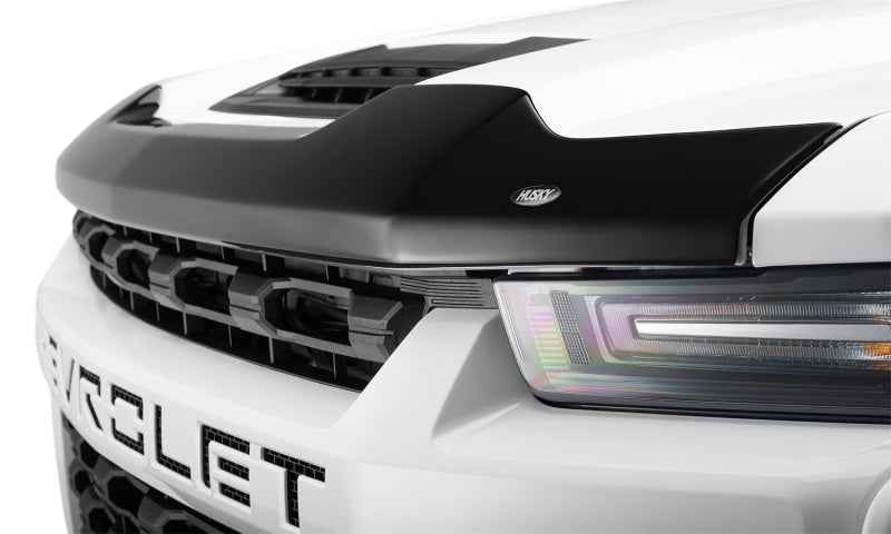 Husky Liners 22-24 Chevrolet Silverado 1500 (Excl. ZR2/LT TB/C TB) Aeroskin Hood Protector - Smoke