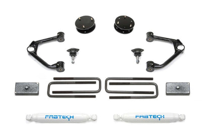 Fabtech 2019 GM K1500 3.5 Inch Lift Upper Control Arm System - Part FTS21248