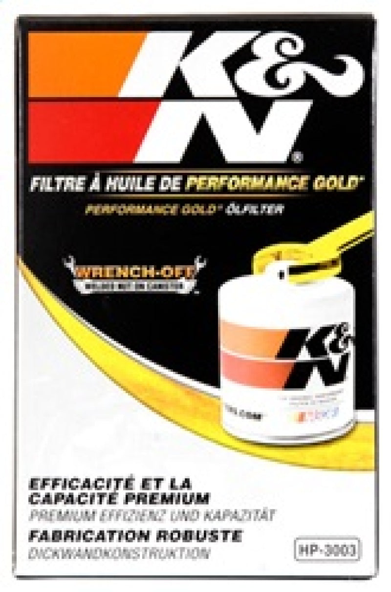K&N Engineering HP-3003 Premium Oil Filter for GMC Savana and Chevrolet Express 2500