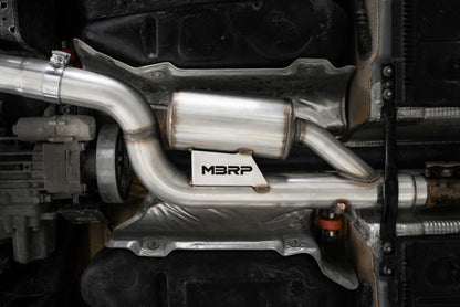 MBRP Armor Pro Series Cat Back Exhaust System for Audi S3 & RS3 2015-2018 - T304 Stainless Steel, 3 Inch Mandrel Bent Tubing, Quad Split Rear Exit