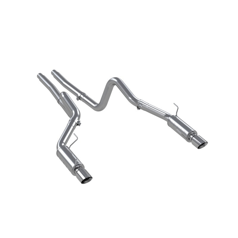 MBRP Armor Lite Series 05-09 Ford Mustang GT 4.6L Dual Split Rear Race Version Cat Back Exhaust System - Part # S7270AL
