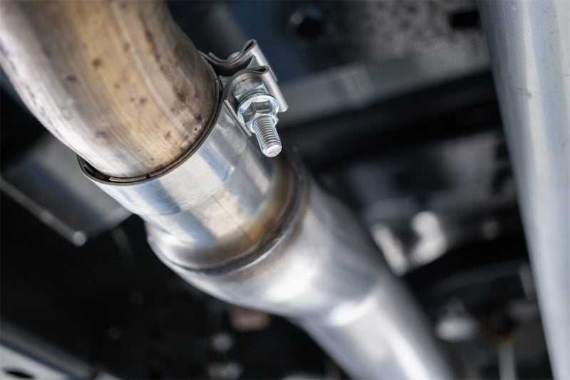 MBRP Armor Pro Series 2017+ Ford F-250/F-350 6.2L/7.3L Single Side 4-inch T304 Stainless Steel Cat-Back Exhaust System