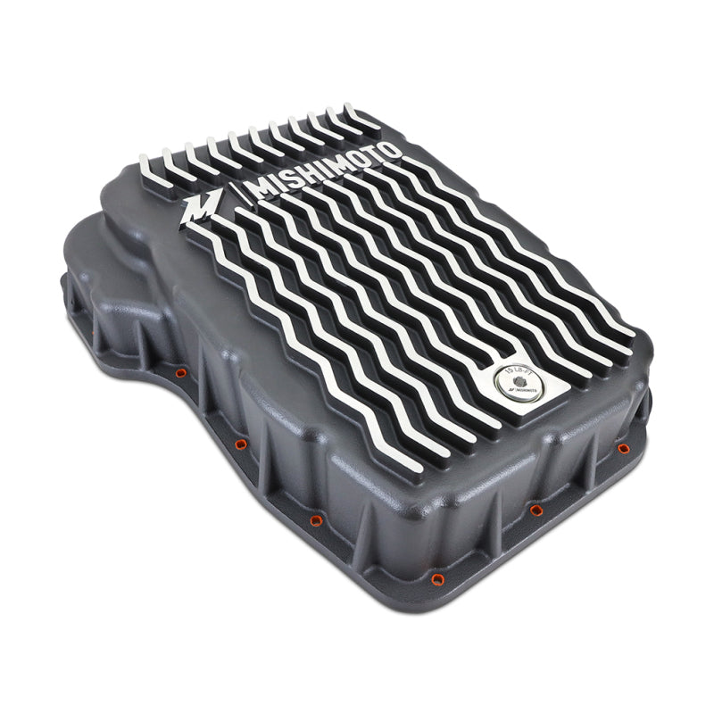 Mishimoto Aluminum Transmission Pan for 2004-2024 Dodge Ram 6.7L Cummins — Cast Aluminum with Improved Cooling and Capacity