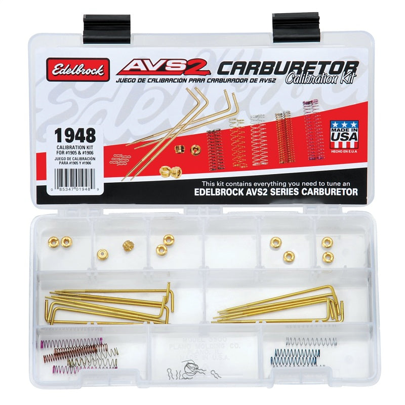 Edelbrock Calibration Kit for 1905 and 1906 Carburetors - Part #1948