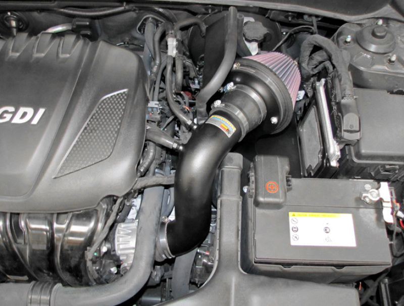 K&N Engineering 69-5301TTK Cold Air Intake System for Hyundai Sonata 2.4L and Kia Optima 2.4L