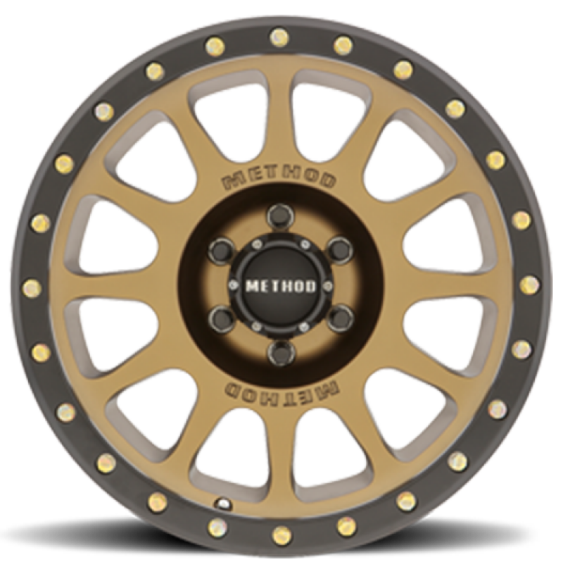 Method MR305 NV 17x8.5 Inch Off-Road Wheel with Bronze Finish and 6x135 Bolt Pattern