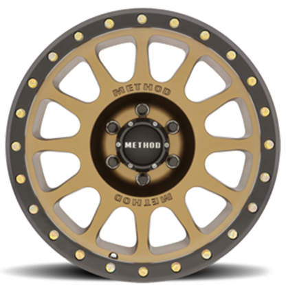Method MR305 NV 17x8.5 Inch Off-Road Wheel with Bronze Finish and 6x135 Bolt Pattern