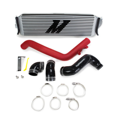 Mishimoto 2017-2021 Honda Civic Type R Intercooler Kit - Silver Intercooler with Red Piping