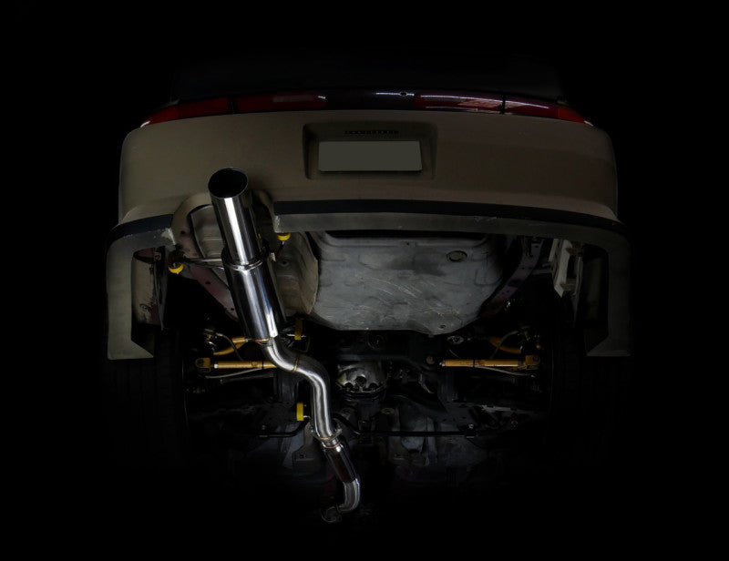 ISR Performance Series II GT Single Exhaust System with Resonator for 95-98 Nissan 240SX (S14)