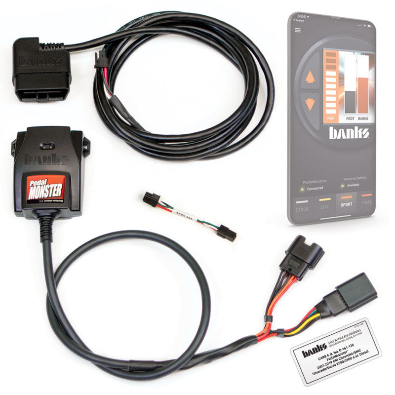 Banks Power PedalMonster Torque Response Controller for GMC and Chevrolet Trucks (Part Number 64320)