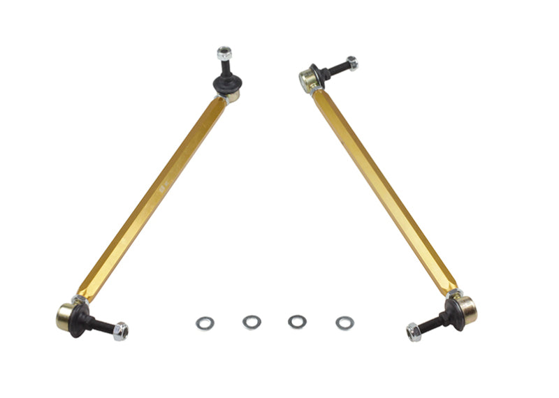 Whiteline KLC177 Adjustable Front Sway Bar Link Assembly for Chevrolet Camaro (2010-2014)