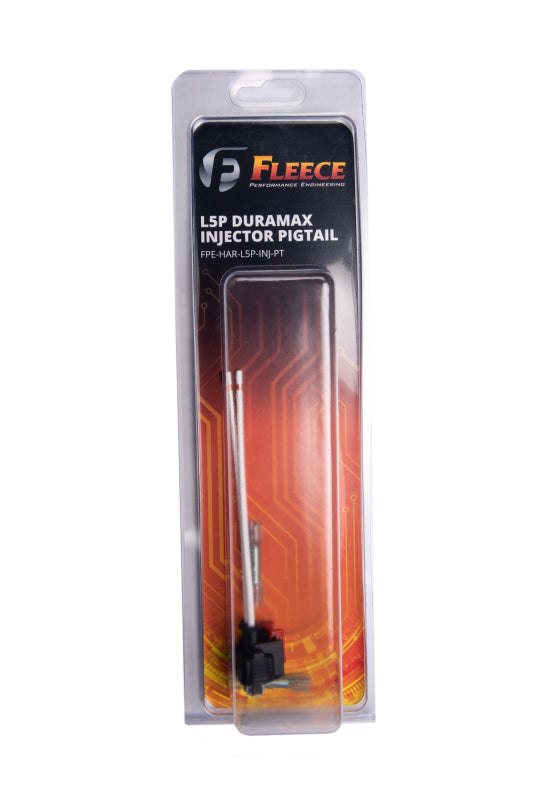 Fleece Performance L5P Duramax Fuel Injector Connector with 4.5-inch Pigtail - GM 19368140 Replacement