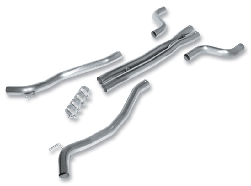 Borla 60512 2.5-inch X-Pipe with Mid-Pipes for 2010-2015 Chevrolet Camaro SS 6.2L V8