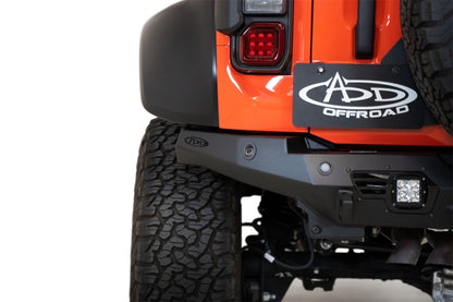 Addictive Desert Designs 22-23 Ford Bronco Raptor Bomber Rear Bumper with Cube Light Mounts