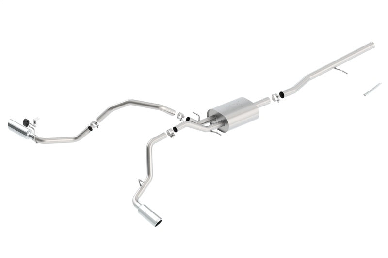 Borla ATAK Cat-Back Exhaust System for 2014-2018 Chevy Silverado 1500 & GMC Sierra 1500 with 5.3L V8