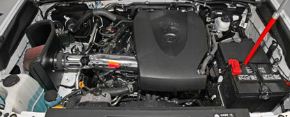 K&N Engineering 77-9039KP High Flow Performance Cold Air Intake System for Toyota Tacoma V6 3.5L (2016-2020)