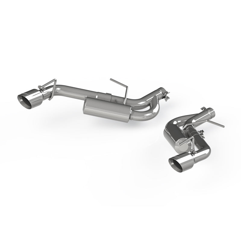 MBRP S7038AL Armor Lite 2.5-inch Aluminum Axle Back Exhaust System with Dual Wall Tips for Chevrolet Camaro (2016-2022)