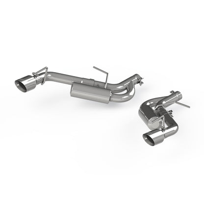 MBRP S7038AL Armor Lite 2.5-inch Aluminum Axle Back Exhaust System with Dual Wall Tips for Chevrolet Camaro (2016-2022)