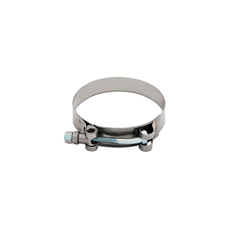 Mishimoto 3 Inch Stainless Steel T-Bolt Clamp - Heavy-Duty Hose Clamp for Automotive Applications