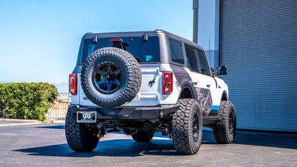 Borla ATAK Axle-Back Exhaust System for 2021-2026 Ford Bronco 2.7L V6 with Black Coated Tips