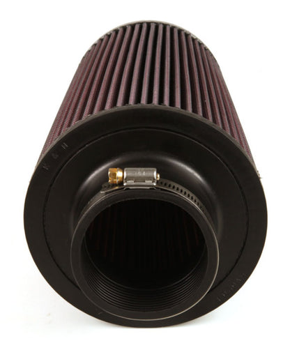 K&N Engineering Universal Rubber Air Filter – 3 Inch Flanged, 6 Inch Outer Diameter, 4-5/8 Inch Outer Diameter Top, 9 Inch Length