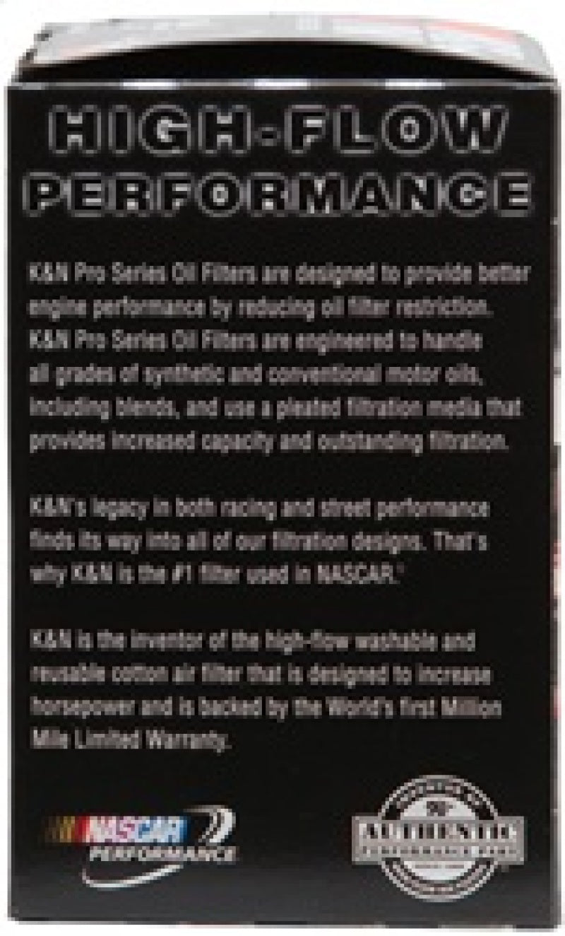 K&N Engineering PS-2001 Performance Silver Oil Filter for Chevrolet, GMC, Pontiac, Oldsmobile, Cadillac, and Buick Vehicles