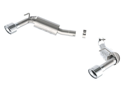 Borla ATAK Axle-Back Exhaust System for 2014-2015 Chevrolet Camaro SS 6.2L V8 RWD with Single Tip Exit