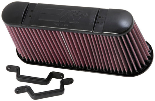 K&N Engineering E-0782 High-Flow Drop-In Air Filter for 2010-2013 Chevrolet Corvette Z06 7.0L V8