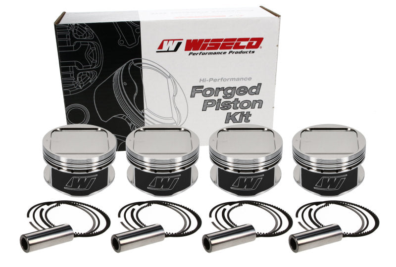 Wiseco Subaru EJ20 Professional Series Forged Racing Piston Set – 93 mm Bore, 32.66 mm Compression Height, 0.9055 in. Pin Diameter