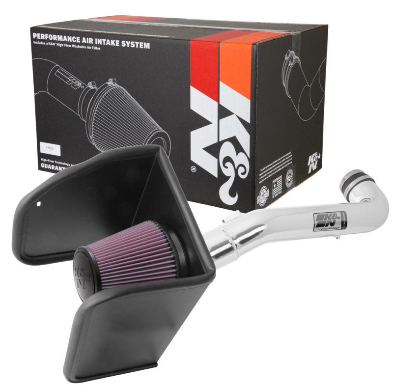 K&N Engineering 77-3104KP Cold Air Intake System for Chevrolet Colorado and GMC Canyon V6 3.6L