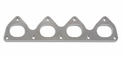 Vibrant T304 Stainless Steel Exhaust Manifold Flange for Honda/Acura B-Series Engines - 3/8 inch Thick